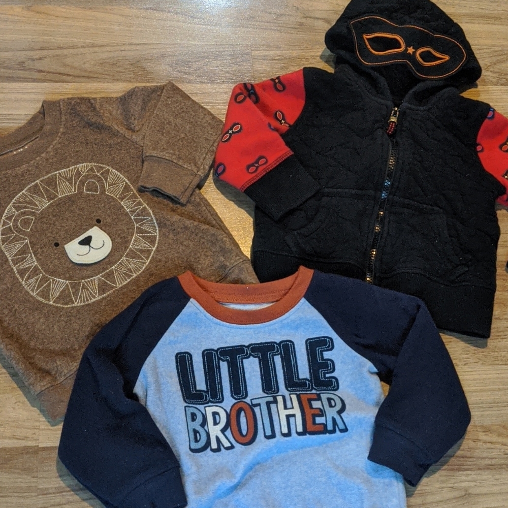 18 Month Baby Boy Sweatshirt Lot